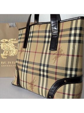 AUTHENTIC LARGE TOTE BAG BURBERRY.